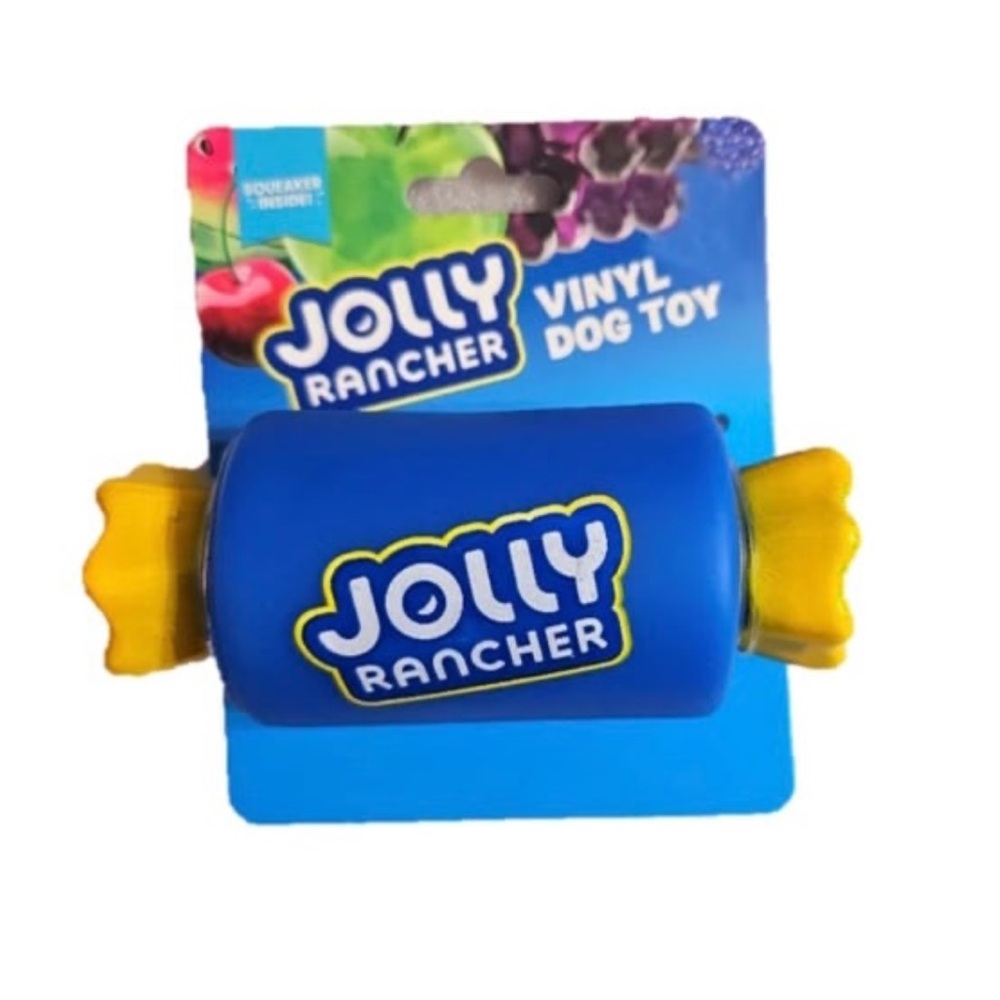 Jolly Rancher Vinyl Dog Toy w/Squeaker
